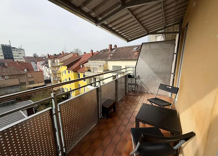 Accommodatie bij particulieren Zentrales Privatimmer - Moderne Kueche & Balkon *